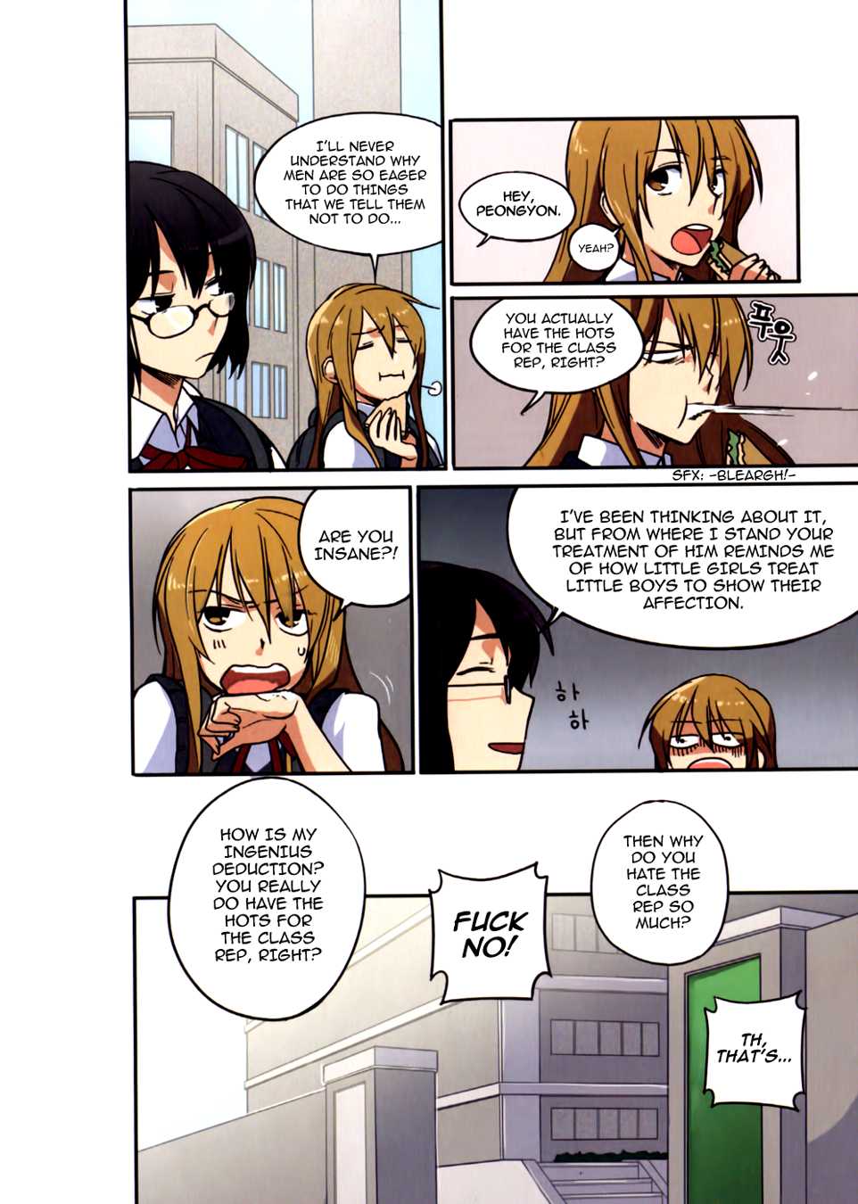 A Bias Girl Chapter 5.2 page 7 - Chapter 5 v2 : Ep.5 - I'm Sorry I'm a Fermented Soybean...