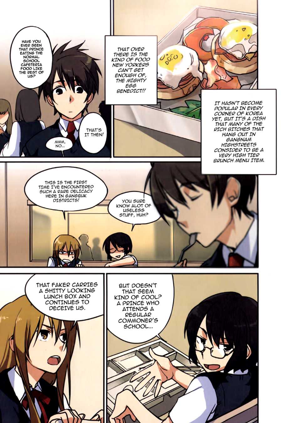 A Bias Girl Chapter 5.2 page 8 - Chapter 5 v2 : Ep.5 - I'm Sorry I'm a Fermented Soybean...