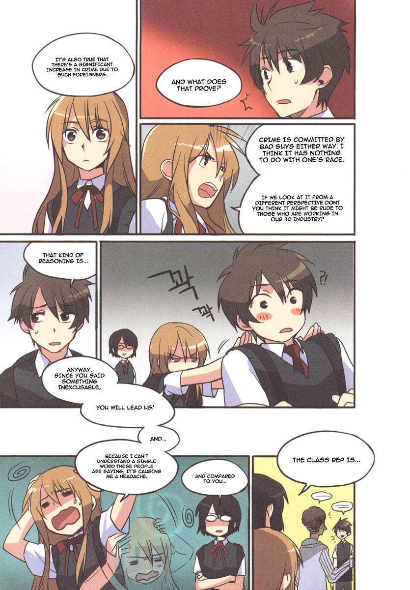 A Bias Girl Chapter 6.2 page 19 - Chapter 6 v2 : Ep.6 - Stop Being Prejudiced Against Foreigners!