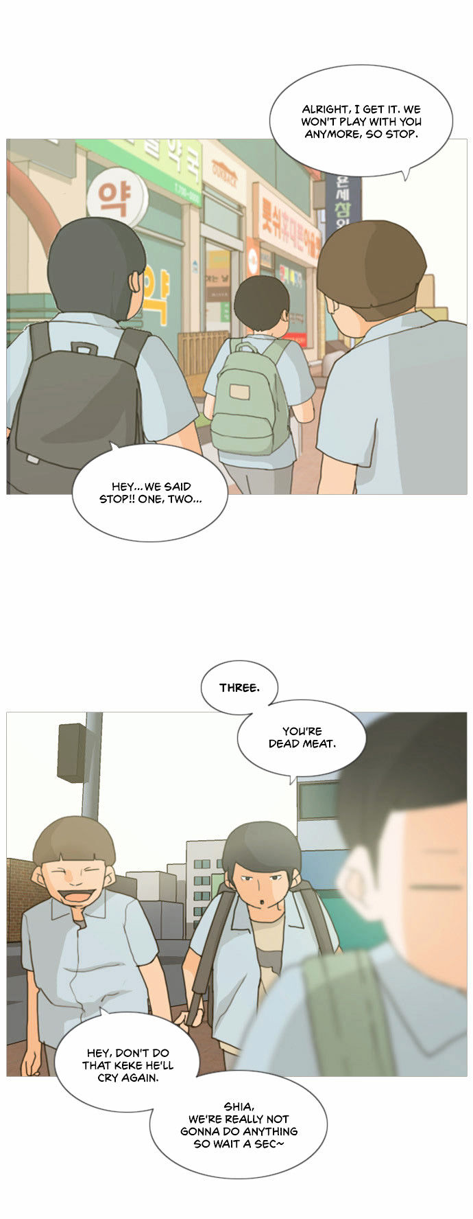 A Bitch and a Punk Chapter 1 page 2 - Chapter 1 : 3 years…The Completely Different Us (1)