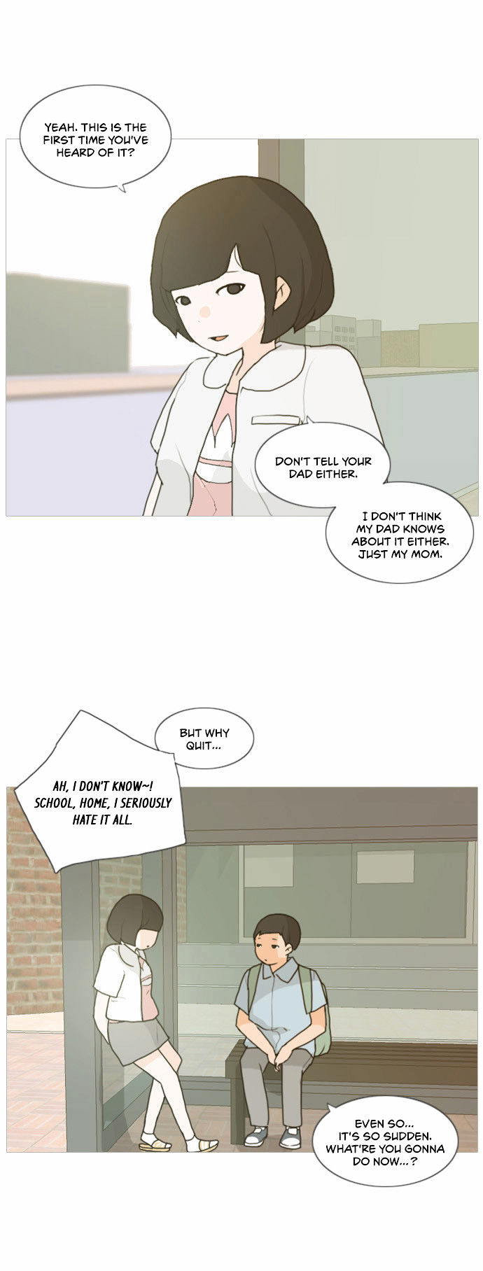 A Bitch and a Punk Chapter 1 page 24 - Chapter 1 : 3 years…The Completely Different Us (1)