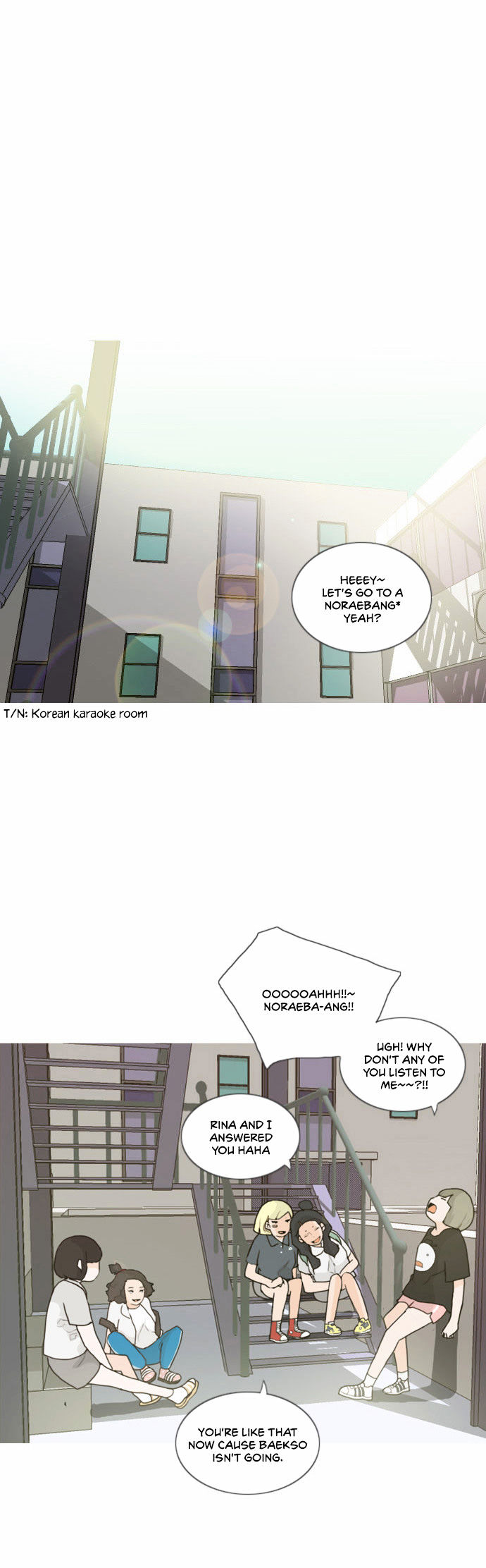 A Bitch and a Punk Chapter 1 page 4 - Chapter 1 : 3 years…The Completely Different Us (1)