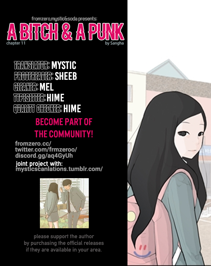 A Bitch and a Punk Chapter 11 page 1 - Chapter 11: Misunderstanding On My Own