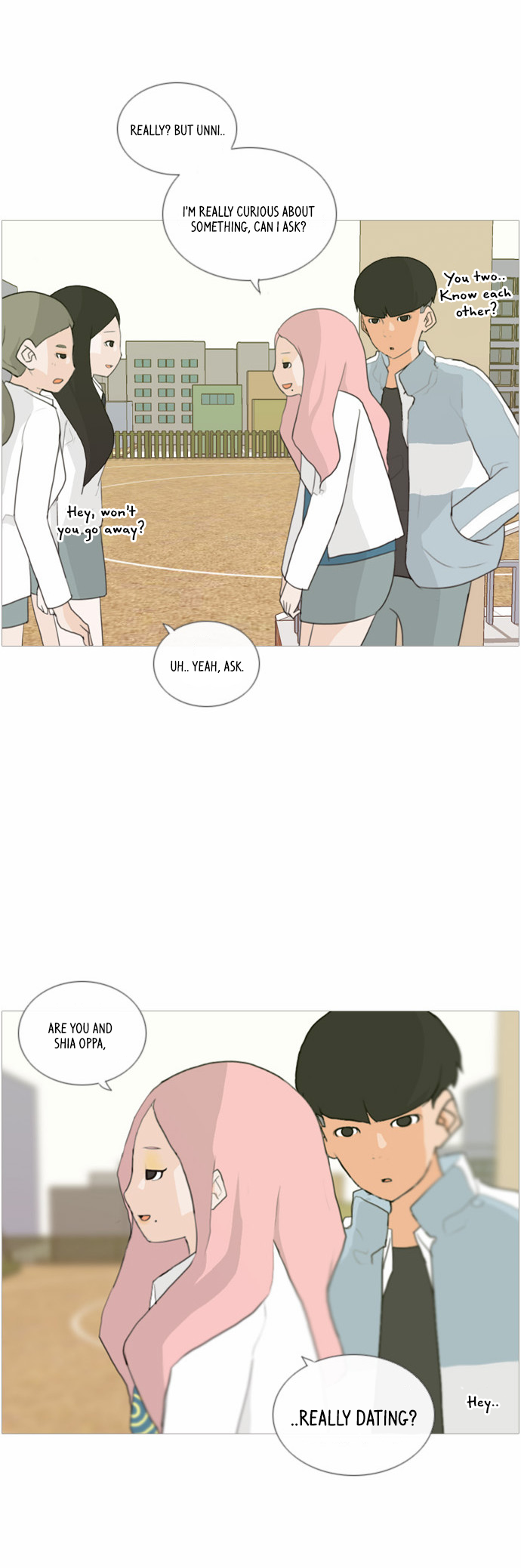 A Bitch and a Punk Chapter 13 page 19 - Chapter 13: Just.. A Friend