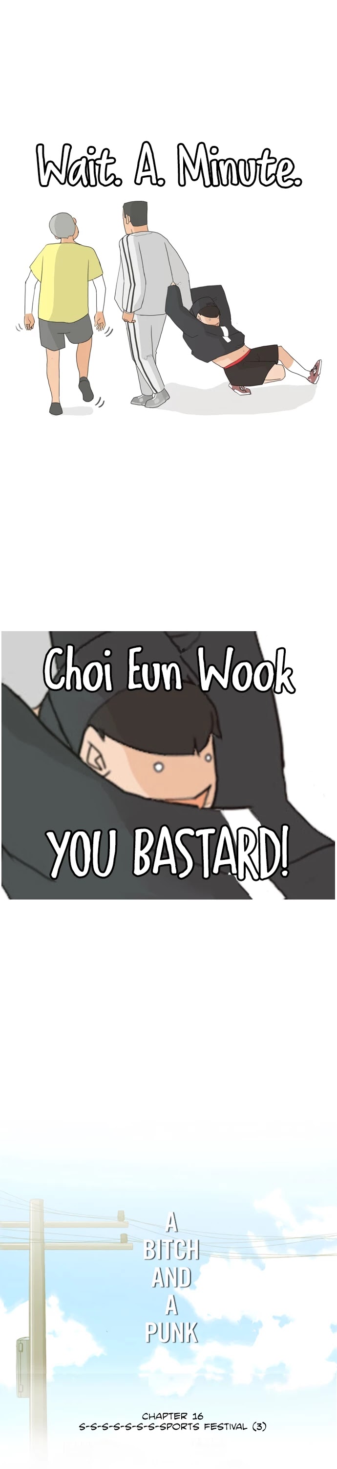 A Bitch and a Punk Chapter 16 page 13 - Chapter 16: S-s-s-s-s-s-s-sports Festival (3)