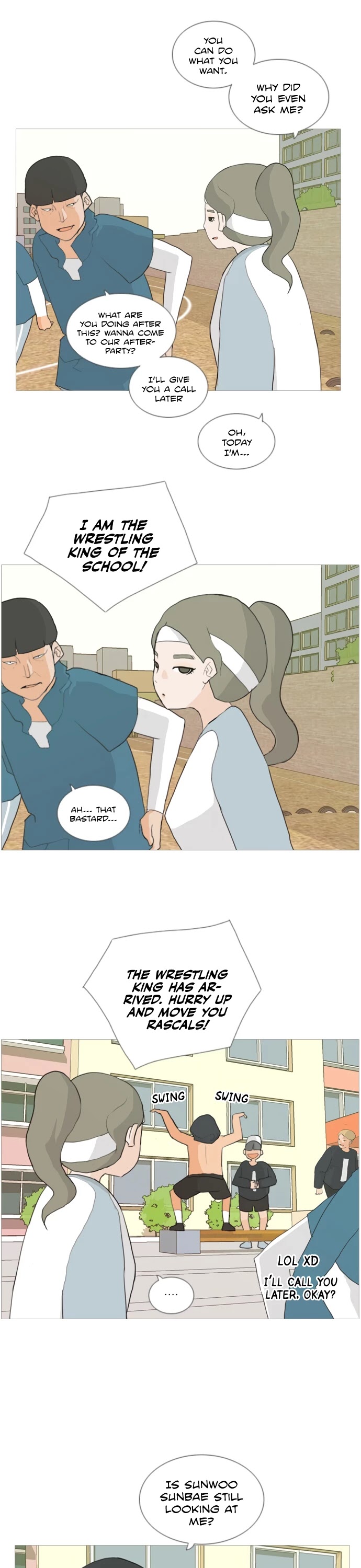A Bitch and a Punk Chapter 16 page 4 - Chapter 16: S-s-s-s-s-s-s-sports Festival (3)