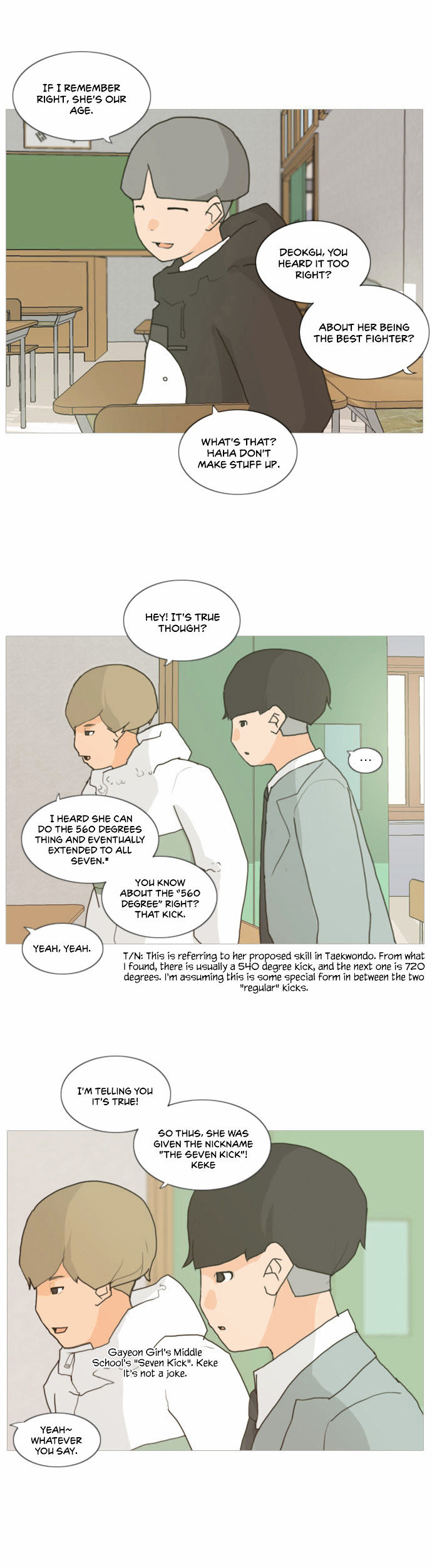 A Bitch and a Punk Chapter 2 page 6 - Chapter 2 : 3 years...The completely different us (2)