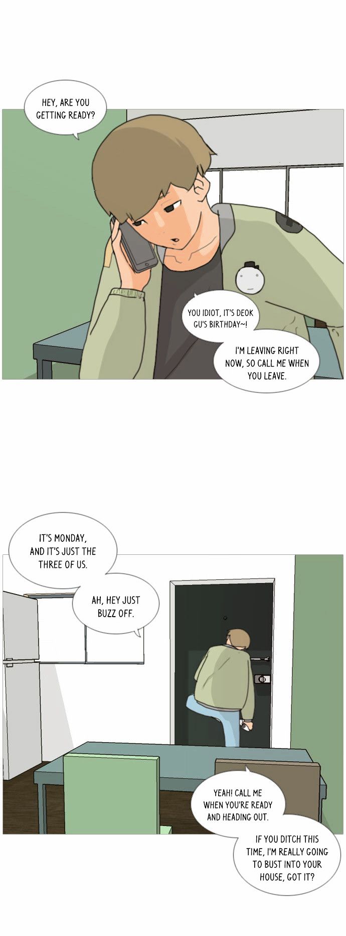 A Bitch and a Punk Chapter 5 page 7 - Chapter 5 : What Are You Doing Today?