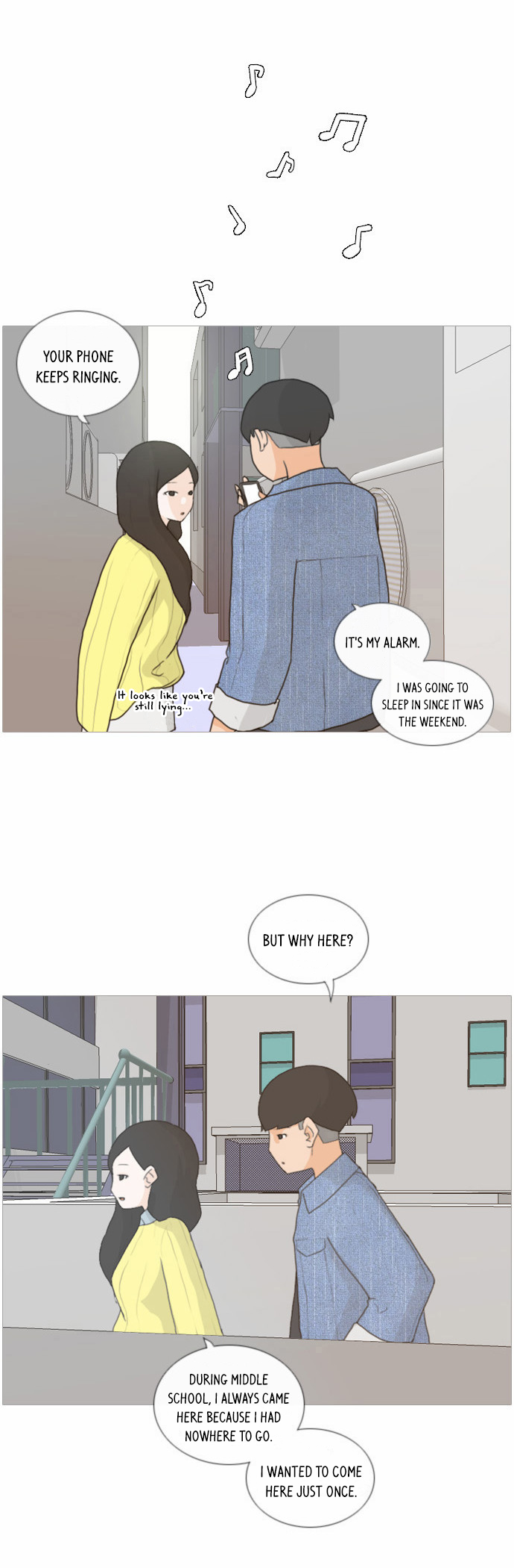 A Bitch and a Punk Chapter 6 page 13 - Chapter 6 : A Secret I Want to Tell