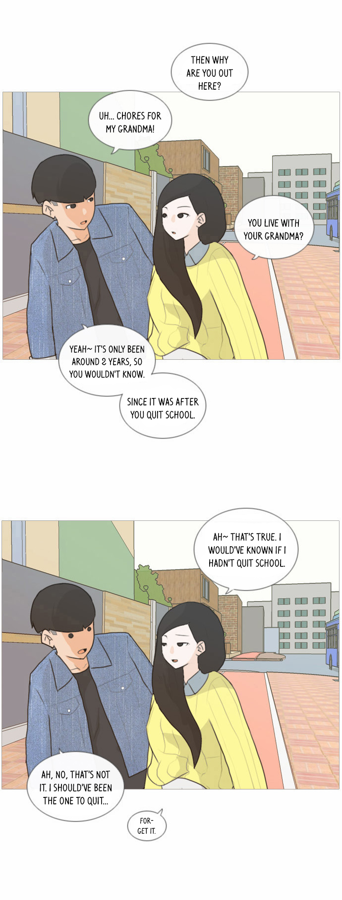 A Bitch and a Punk Chapter 6 page 4 - Chapter 6 : A Secret I Want to Tell