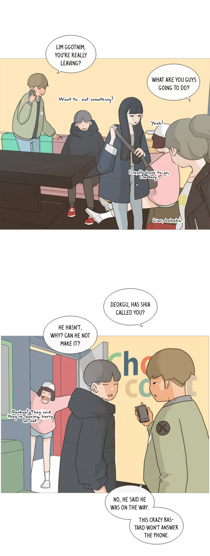A Bitch and a Punk Chapter 6 page 9 - Chapter 6 : A Secret I Want to Tell