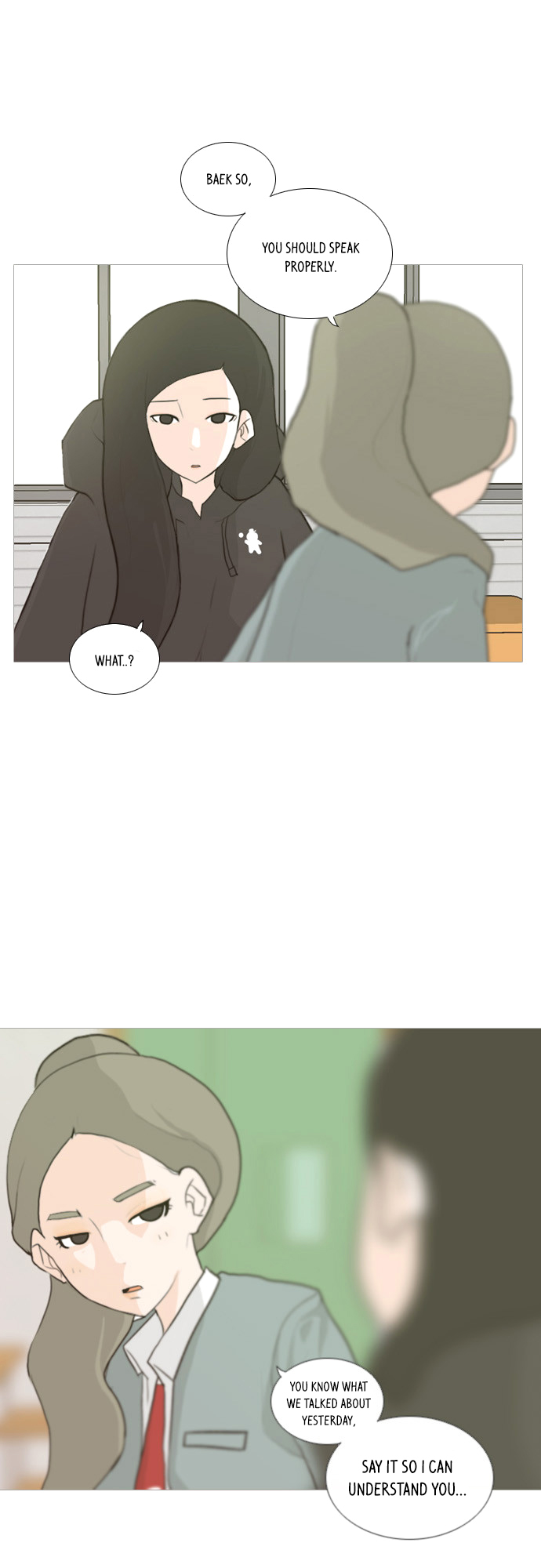 A Bitch and a Punk Chapter 9 page 16 - Chapter 9: Hearing and Talking About It...