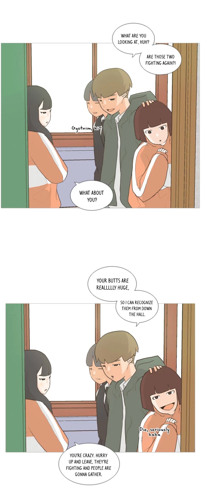 A Bitch and a Punk Chapter 9 page 19 - Chapter 9: Hearing and Talking About It...