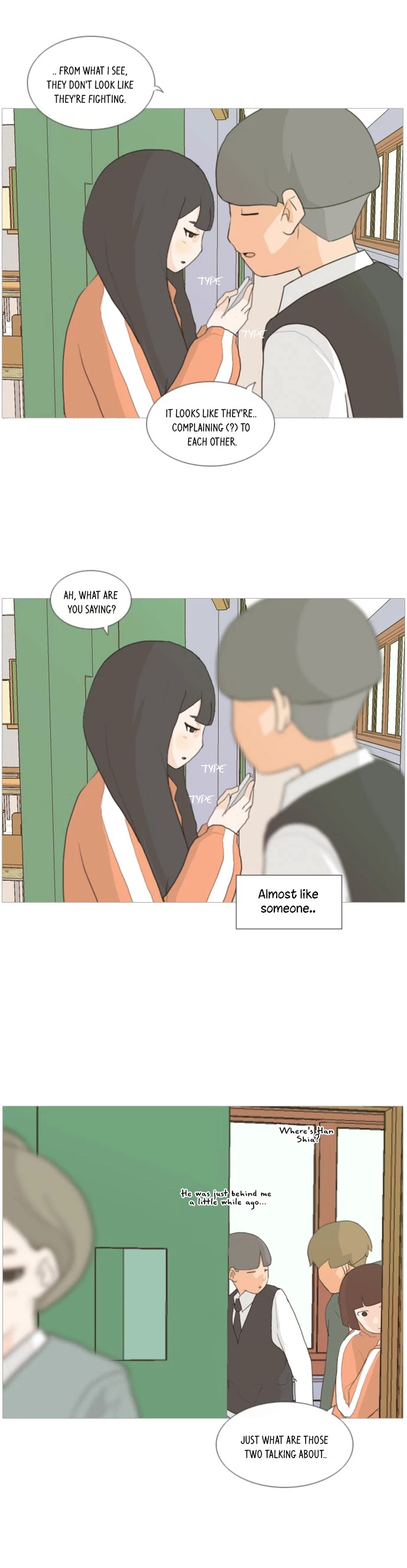A Bitch and a Punk Chapter 9 page 20 - Chapter 9: Hearing and Talking About It...