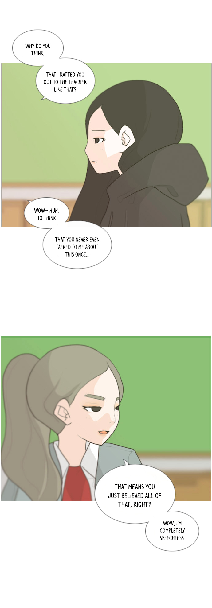 A Bitch and a Punk Chapter 9 page 22 - Chapter 9: Hearing and Talking About It...