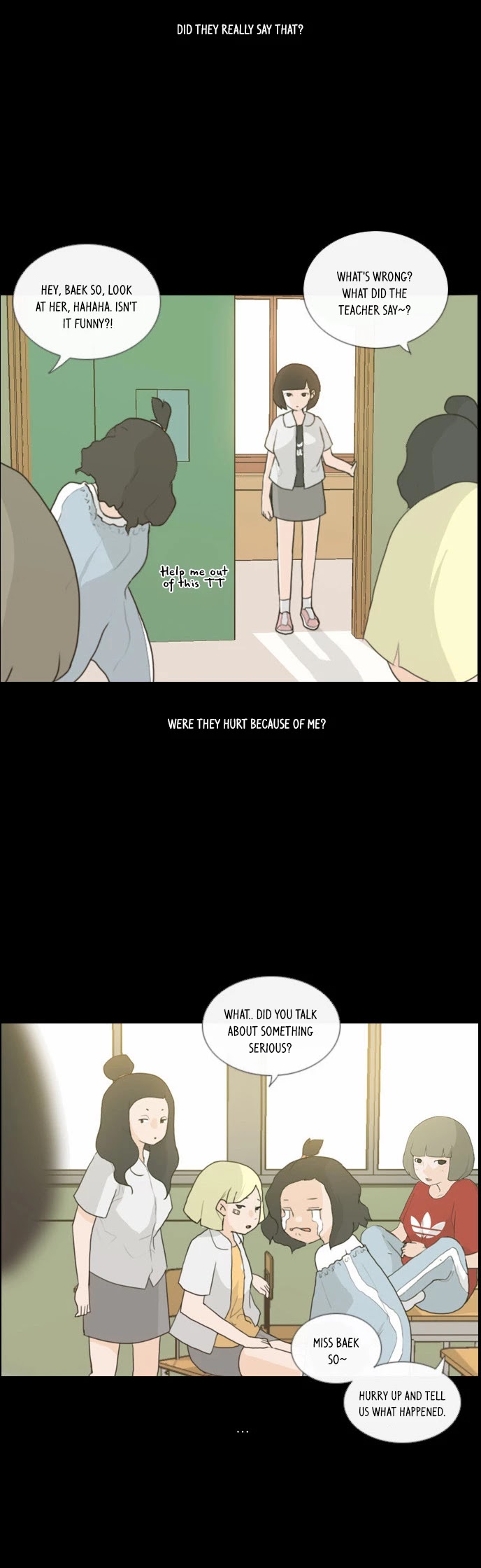 A Bitch and a Punk Chapter 9 page 8 - Chapter 9: Hearing and Talking About It...