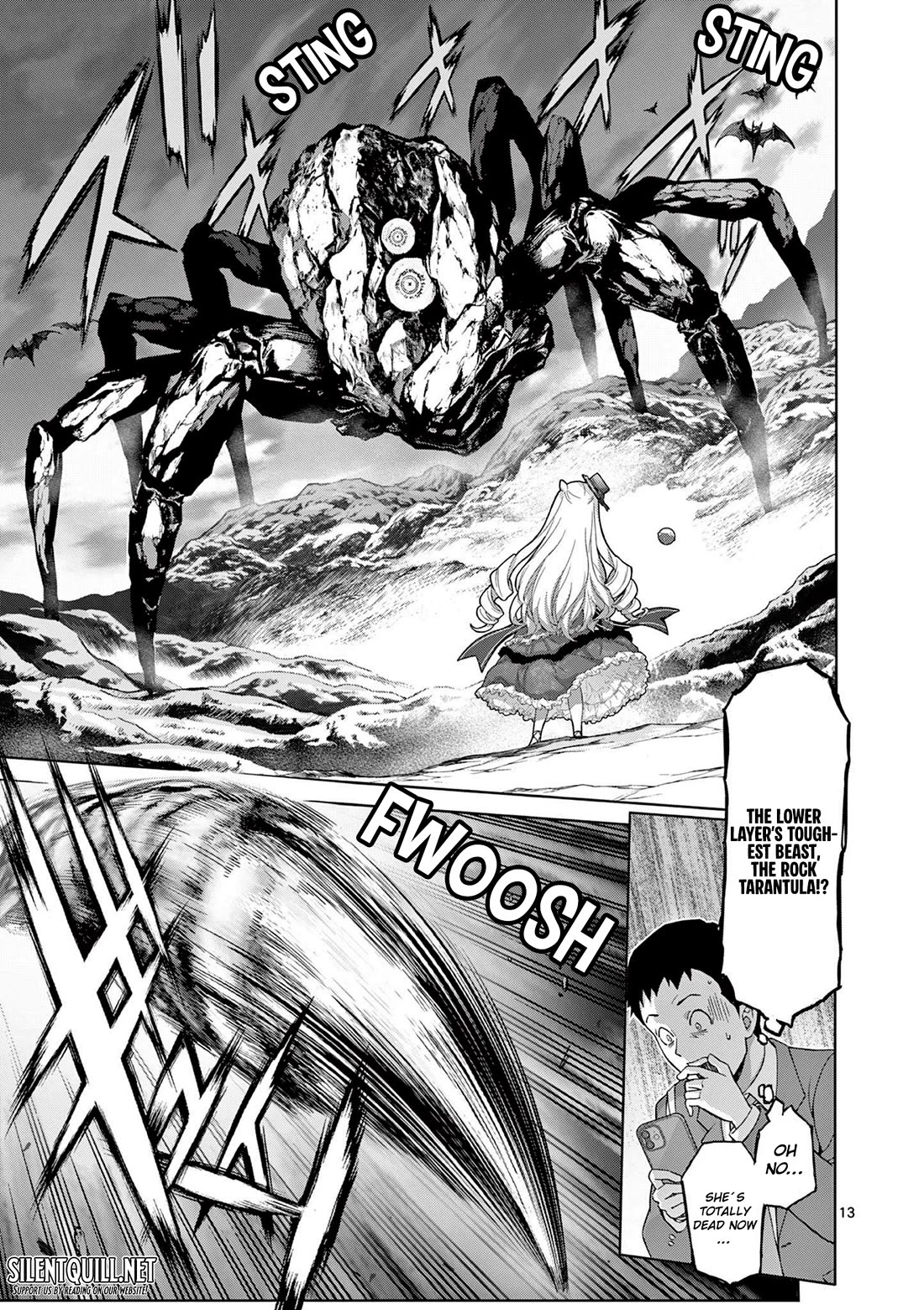 A Bottom-Tier Ojousama Dungeon Streamer Beats Up a Nuisance Streamer, Goes Viral, and Becomes a Legend?! Chapter 1 page 13 - Chapter 1