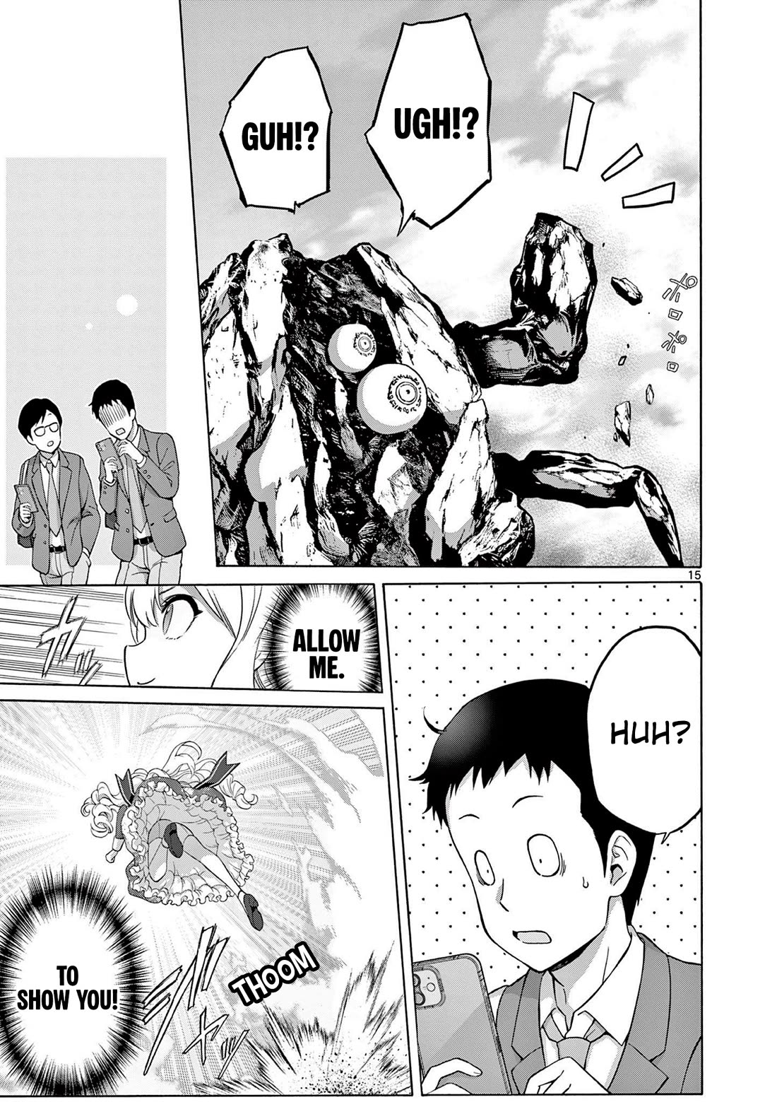 A Bottom-Tier Ojousama Dungeon Streamer Beats Up a Nuisance Streamer, Goes Viral, and Becomes a Legend?! Chapter 1 page 15 - Chapter 1