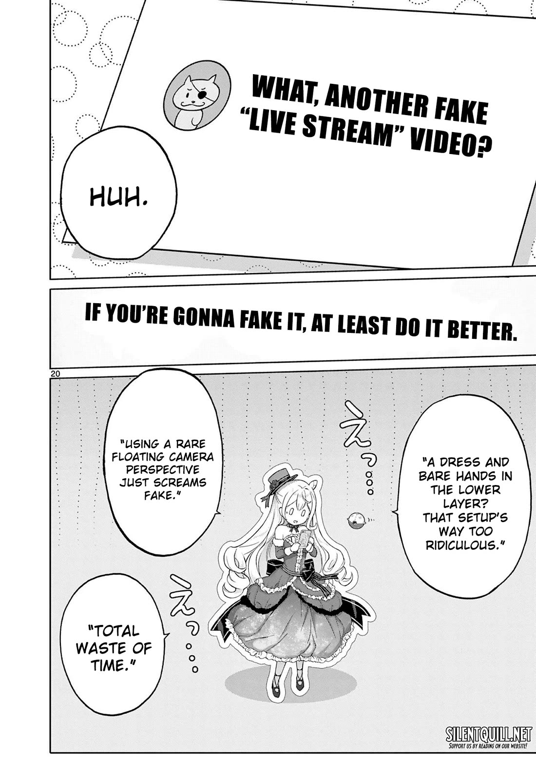 A Bottom-Tier Ojousama Dungeon Streamer Beats Up a Nuisance Streamer, Goes Viral, and Becomes a Legend?! Chapter 1 page 19 - Chapter 1