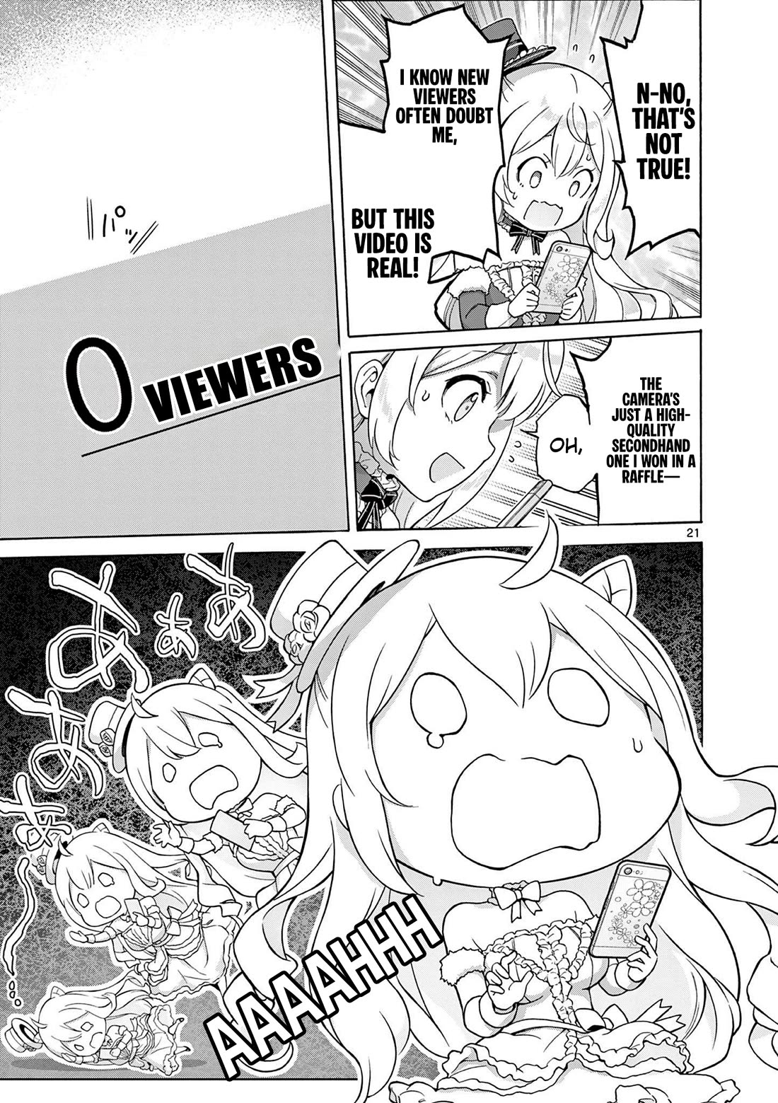 A Bottom-Tier Ojousama Dungeon Streamer Beats Up a Nuisance Streamer, Goes Viral, and Becomes a Legend?! Chapter 1 page 20 - Chapter 1