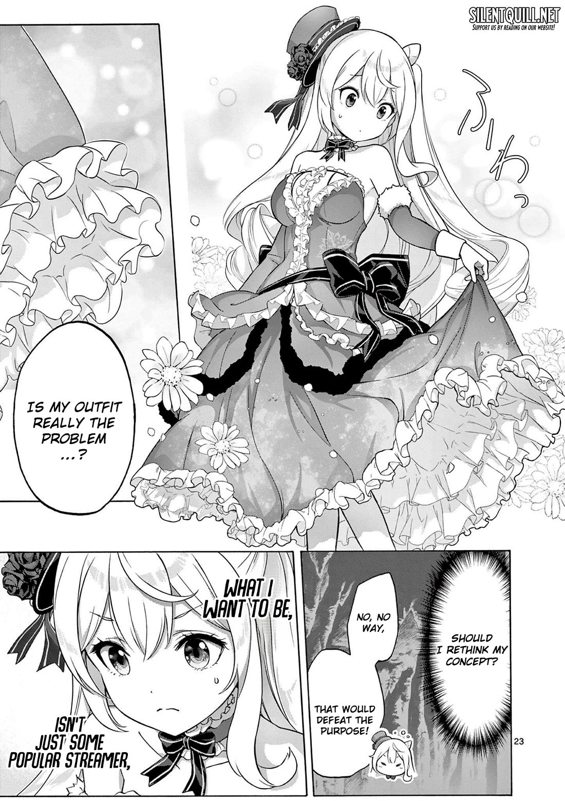 A Bottom-Tier Ojousama Dungeon Streamer Beats Up a Nuisance Streamer, Goes Viral, and Becomes a Legend?! Chapter 1 page 22 - Chapter 1