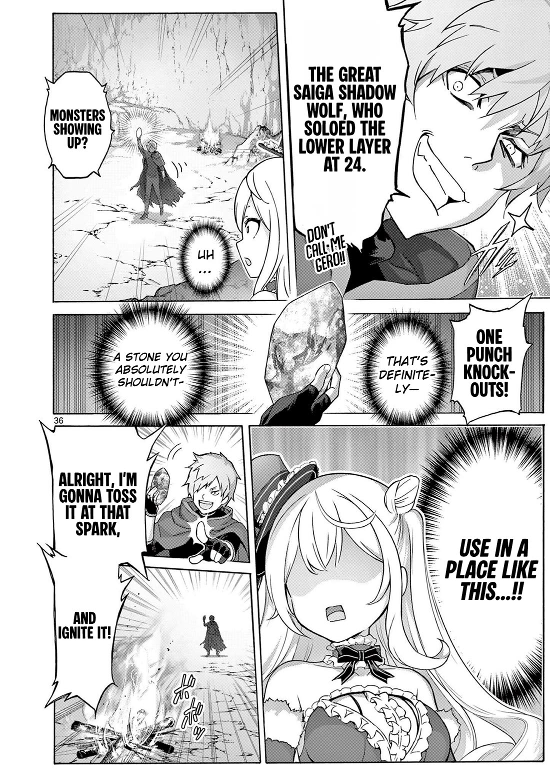 A Bottom-Tier Ojousama Dungeon Streamer Beats Up a Nuisance Streamer, Goes Viral, and Becomes a Legend?! Chapter 1 page 35 - Chapter 1