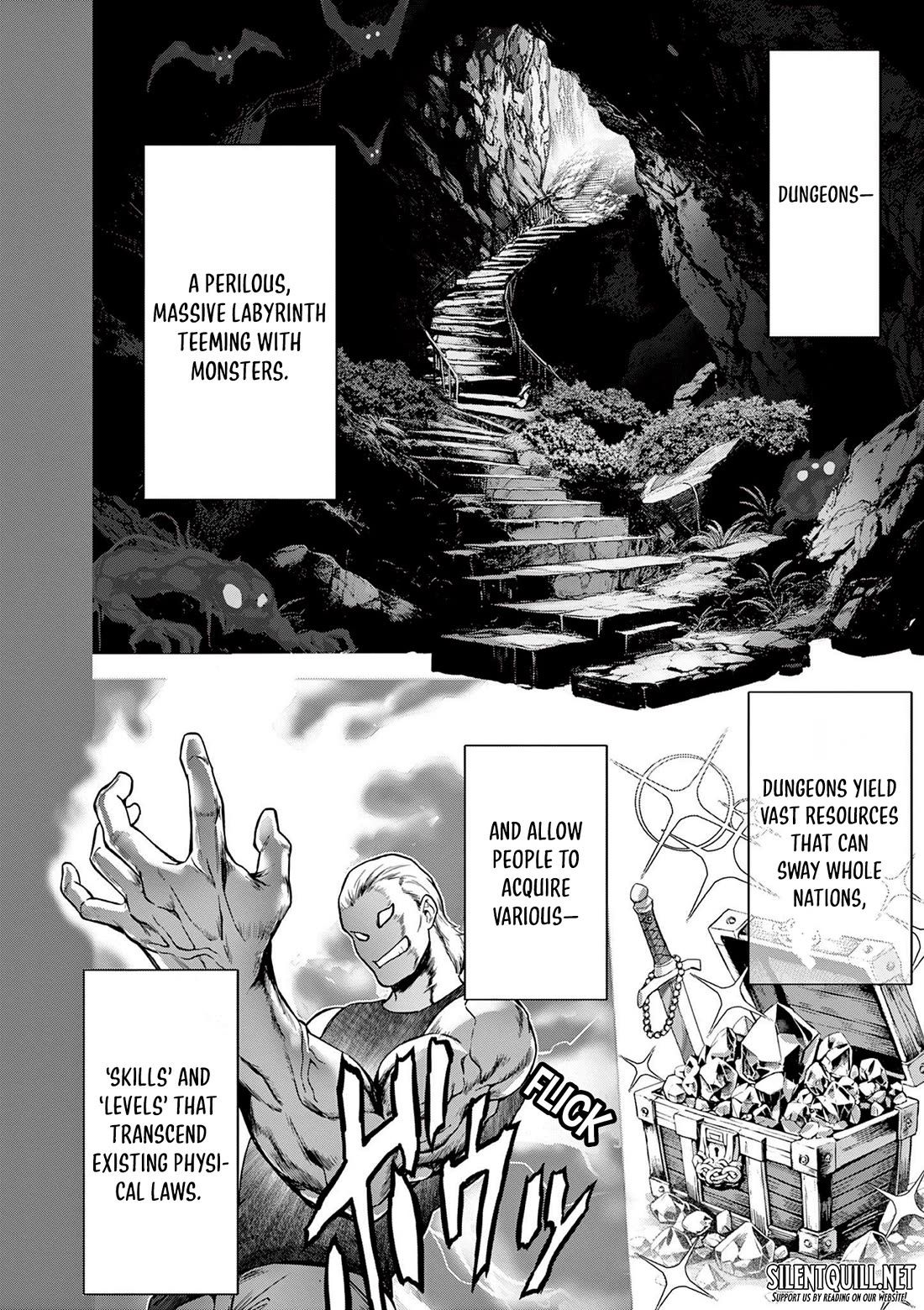 A Bottom-Tier Ojousama Dungeon Streamer Beats Up a Nuisance Streamer, Goes Viral, and Becomes a Legend?! Chapter 1 page 4 - Chapter 1
