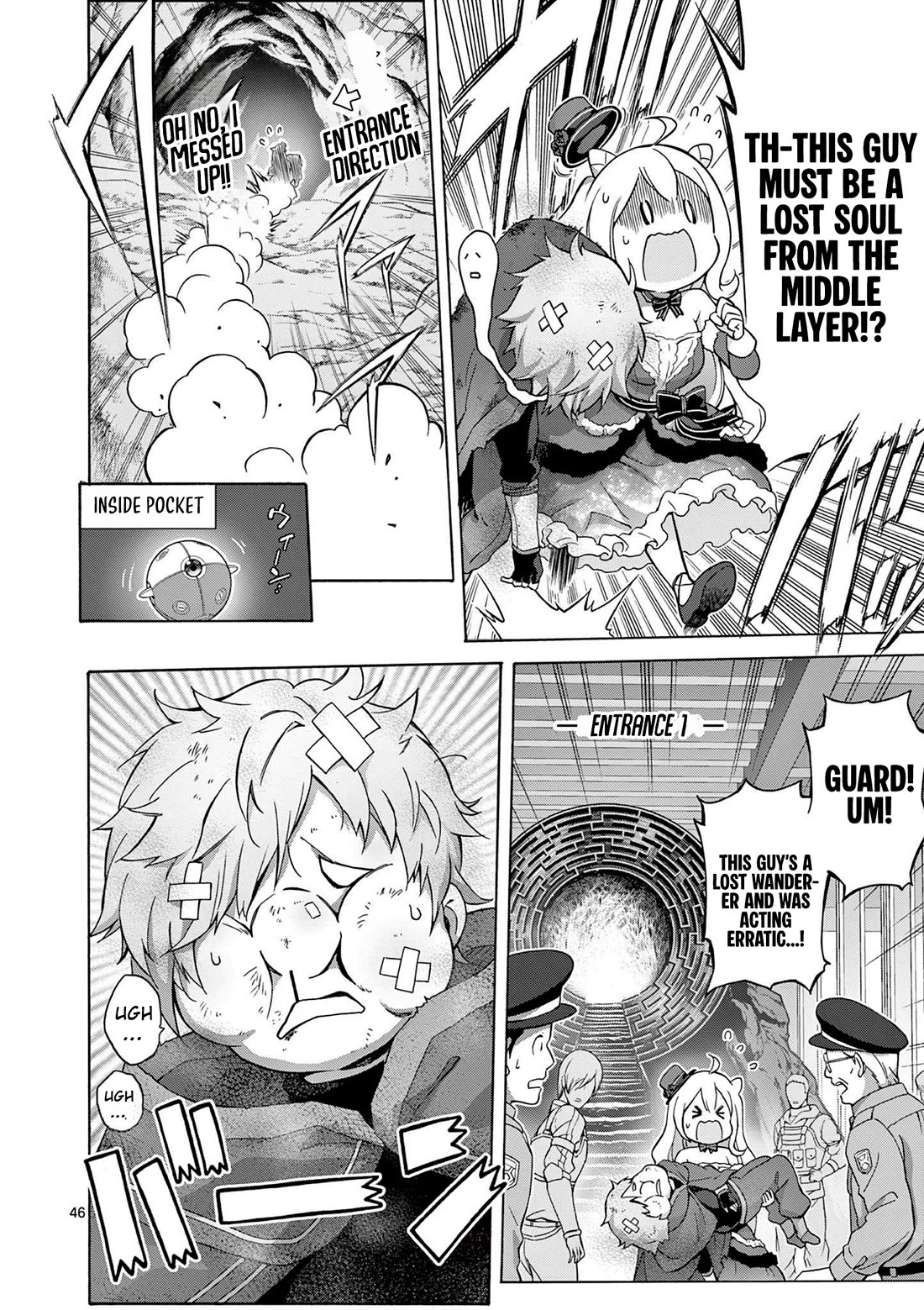 A Bottom-Tier Ojousama Dungeon Streamer Beats Up a Nuisance Streamer, Goes Viral, and Becomes a Legend?! Chapter 1 page 44 - Chapter 1