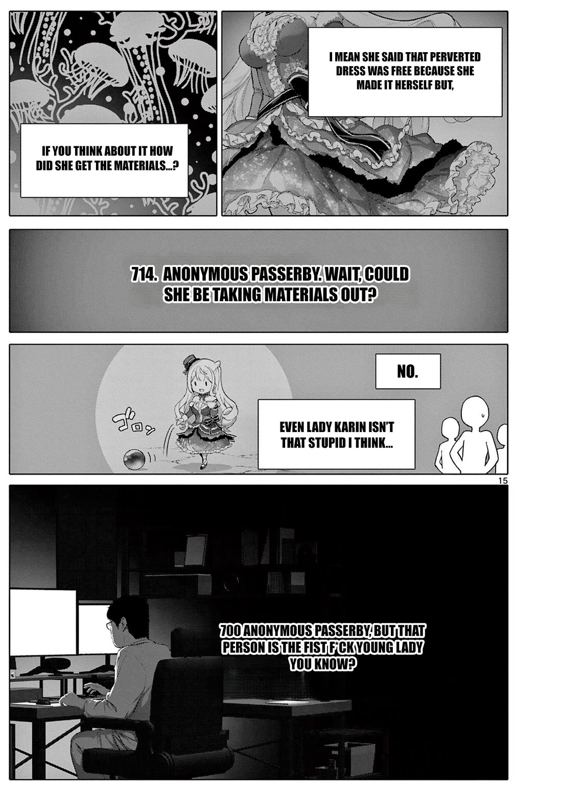 A Bottom-Tier Ojousama Dungeon Streamer Beats Up a Nuisance Streamer, Goes Viral, and Becomes a Legend?! Chapter 10 page 15 - Chapter 10