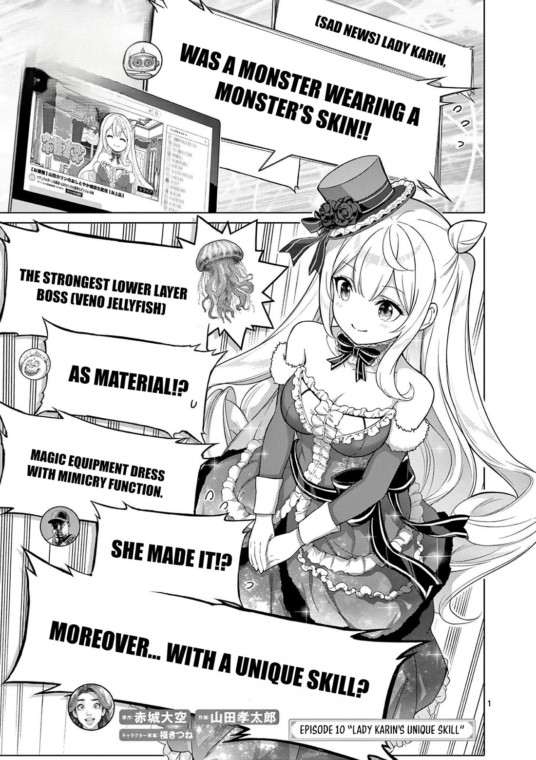 A Bottom-Tier Ojousama Dungeon Streamer Beats Up a Nuisance Streamer, Goes Viral, and Becomes a Legend?! Chapter 10 page 2 - Chapter 10