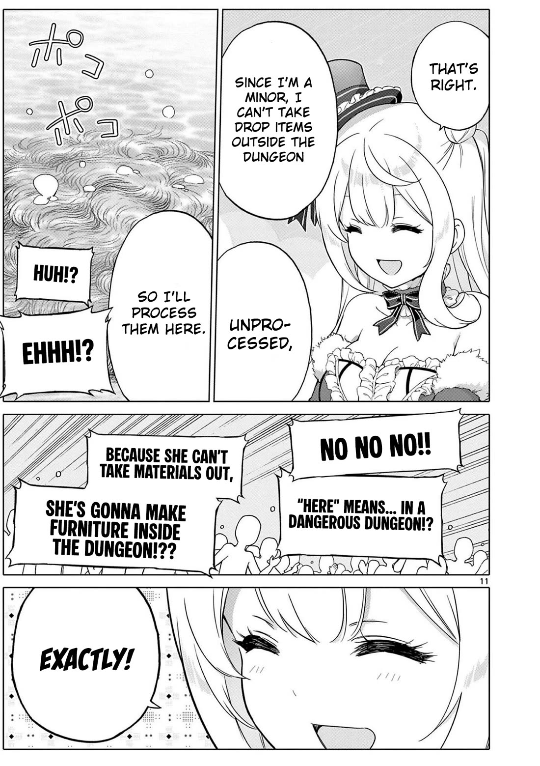 A Bottom-Tier Ojousama Dungeon Streamer Beats Up a Nuisance Streamer, Goes Viral, and Becomes a Legend?! Chapter 11 page 12 - Chapter 11