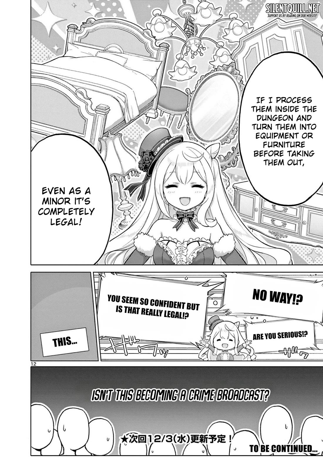 A Bottom-Tier Ojousama Dungeon Streamer Beats Up a Nuisance Streamer, Goes Viral, and Becomes a Legend?! Chapter 11 page 13 - Chapter 11