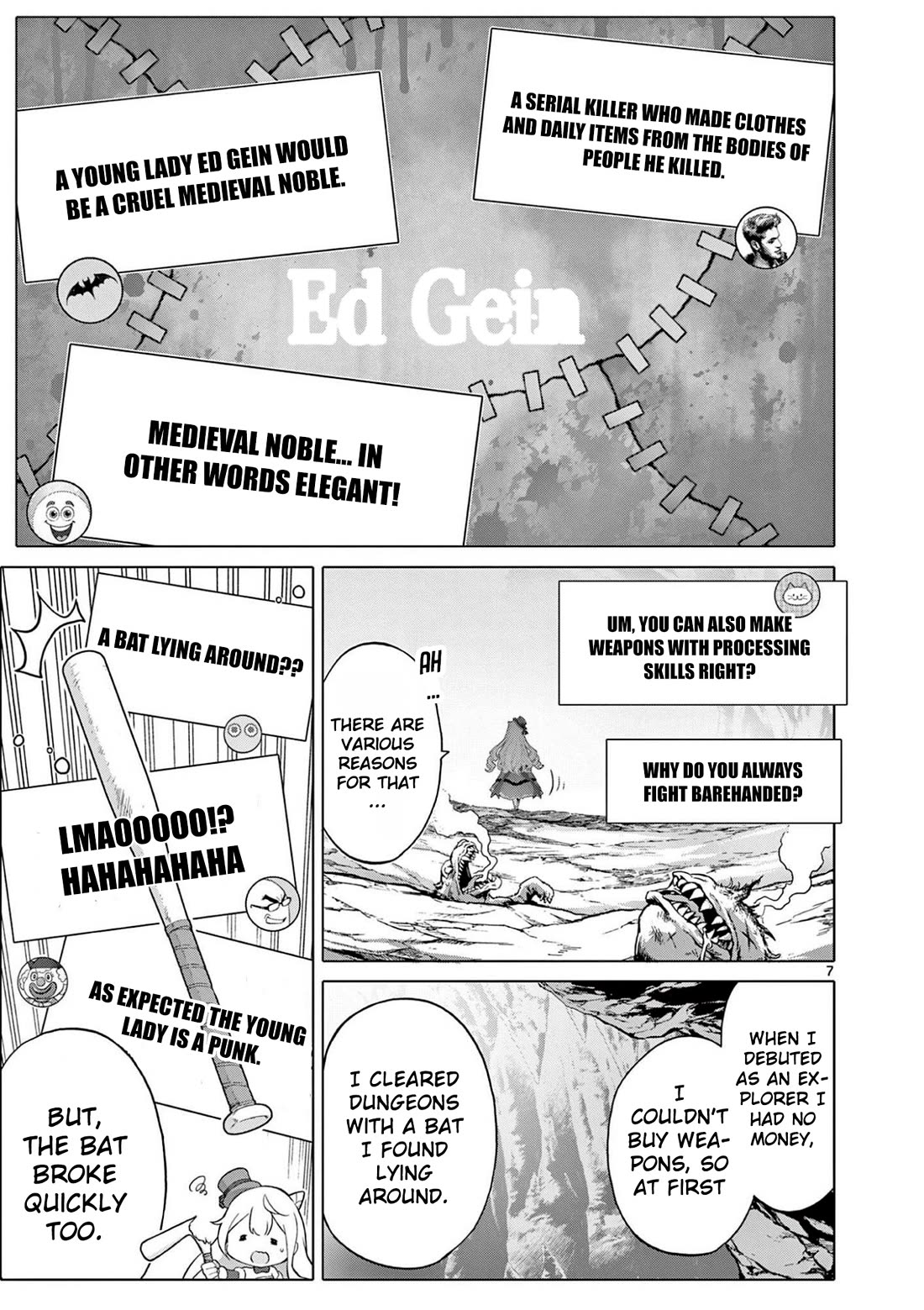 A Bottom-Tier Ojousama Dungeon Streamer Beats Up a Nuisance Streamer, Goes Viral, and Becomes a Legend?! Chapter 11 page 8 - Chapter 11