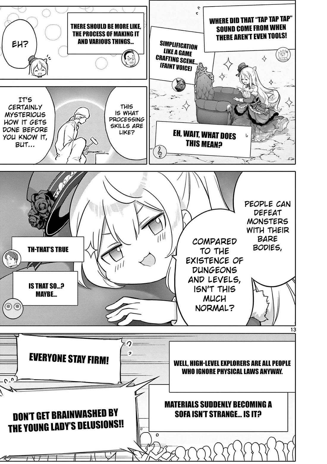 A Bottom-Tier Ojousama Dungeon Streamer Beats Up a Nuisance Streamer, Goes Viral, and Becomes a Legend?! Chapter 12 page 14 - Chapter 12