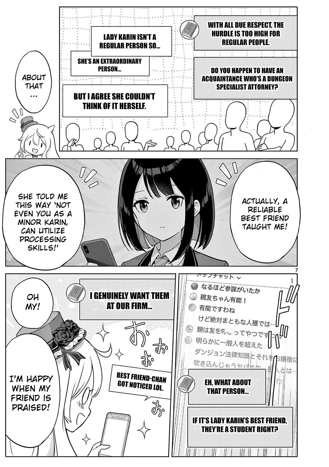 A Bottom-Tier Ojousama Dungeon Streamer Beats Up a Nuisance Streamer, Goes Viral, and Becomes a Legend?! Chapter 12 page 8 - Chapter 12