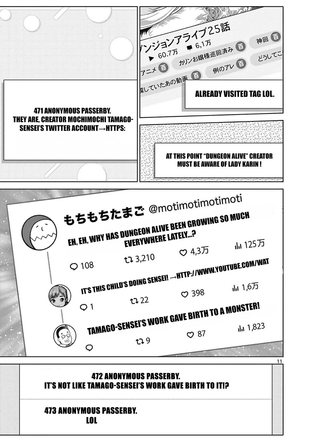 A Bottom-Tier Ojousama Dungeon Streamer Beats Up a Nuisance Streamer, Goes Viral, and Becomes a Legend?! Chapter 13 page 12 - Chapter 13