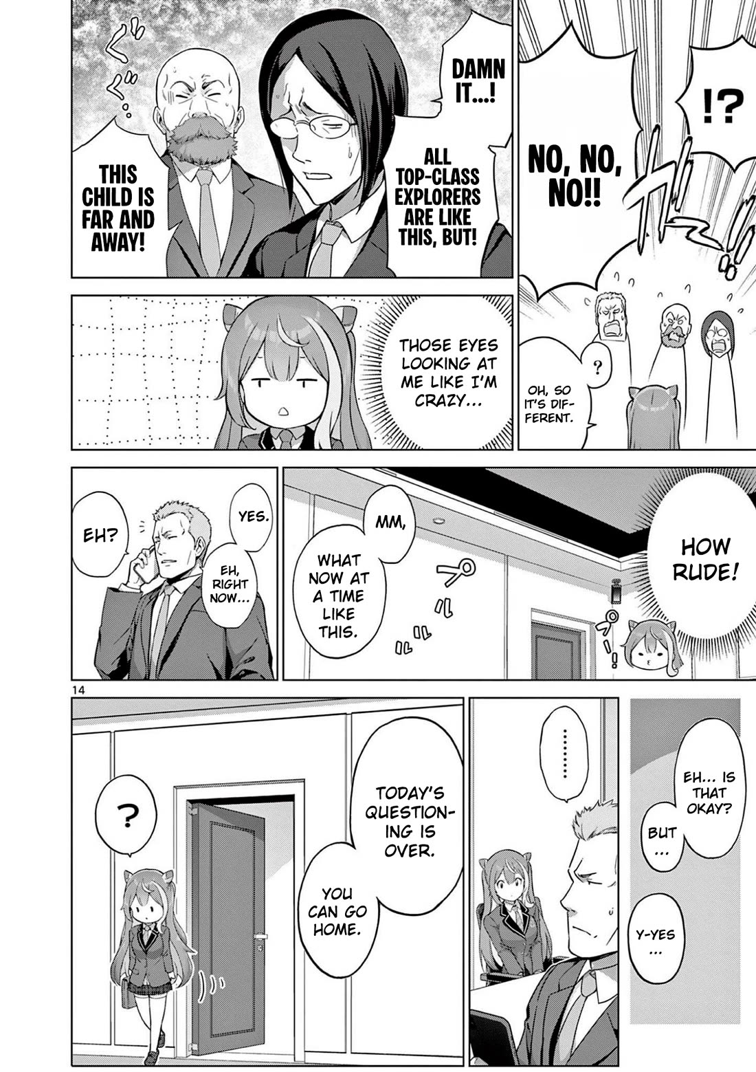 A Bottom-Tier Ojousama Dungeon Streamer Beats Up a Nuisance Streamer, Goes Viral, and Becomes a Legend?! Chapter 13 page 15 - Chapter 13