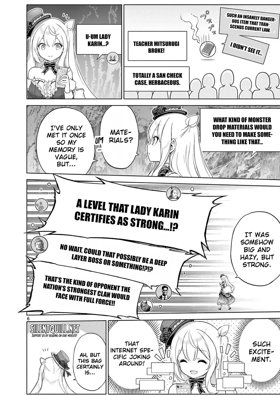 A Bottom-Tier Ojousama Dungeon Streamer Beats Up a Nuisance Streamer, Goes Viral, and Becomes a Legend?! Chapter 13 page 7 - Chapter 13