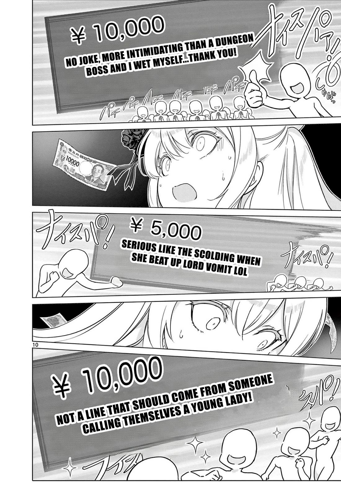 A Bottom-Tier Ojousama Dungeon Streamer Beats Up a Nuisance Streamer, Goes Viral, and Becomes a Legend?! Chapter 14 page 11 - Chapter 14