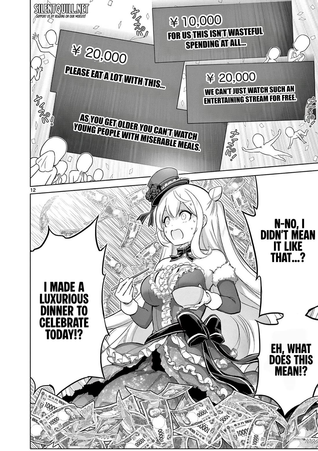 A Bottom-Tier Ojousama Dungeon Streamer Beats Up a Nuisance Streamer, Goes Viral, and Becomes a Legend?! Chapter 14 page 13 - Chapter 14