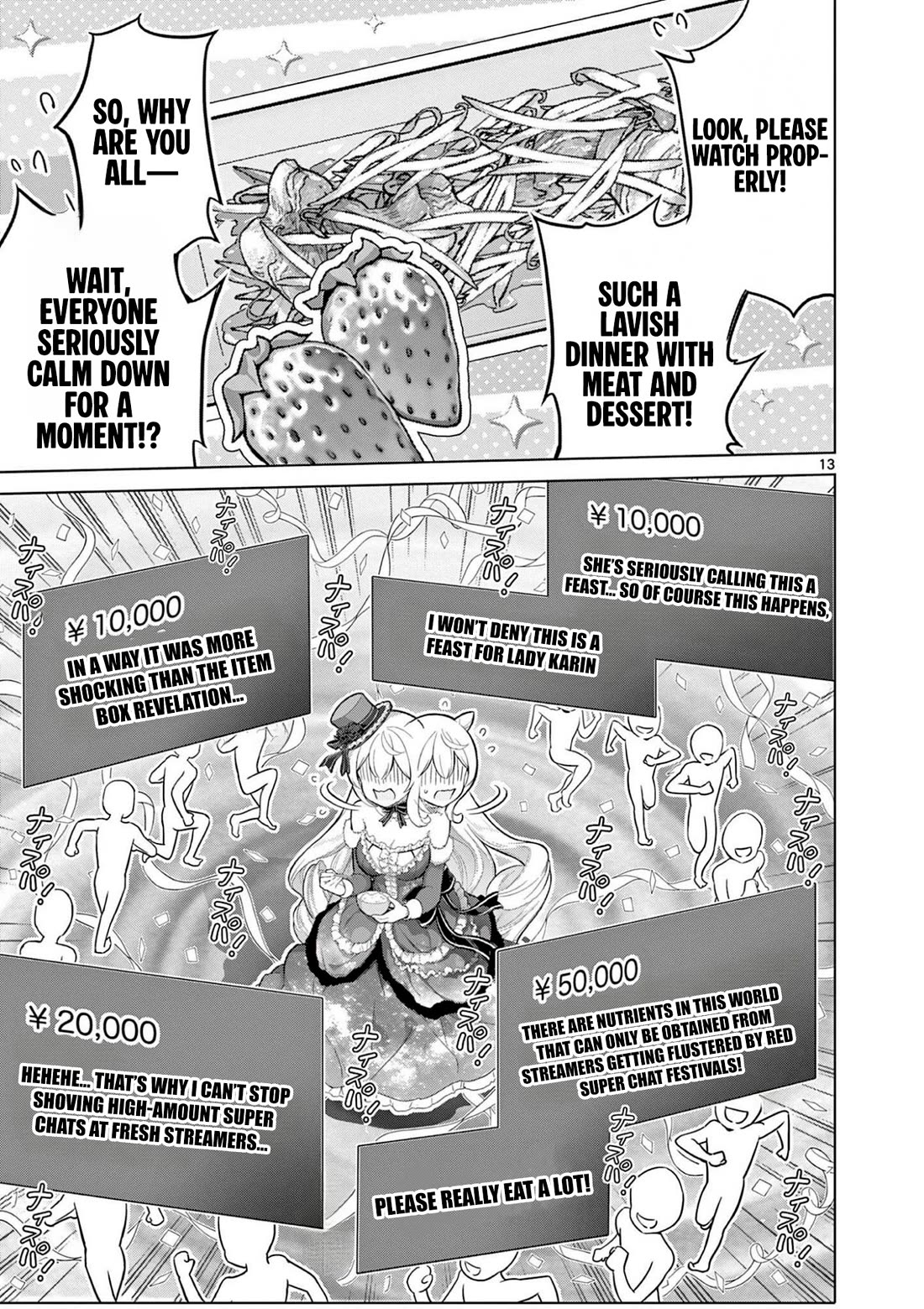 A Bottom-Tier Ojousama Dungeon Streamer Beats Up a Nuisance Streamer, Goes Viral, and Becomes a Legend?! Chapter 14 page 14 - Chapter 14