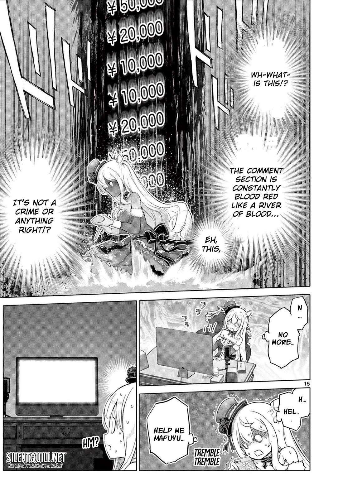 A Bottom-Tier Ojousama Dungeon Streamer Beats Up a Nuisance Streamer, Goes Viral, and Becomes a Legend?! Chapter 14 page 16 - Chapter 14