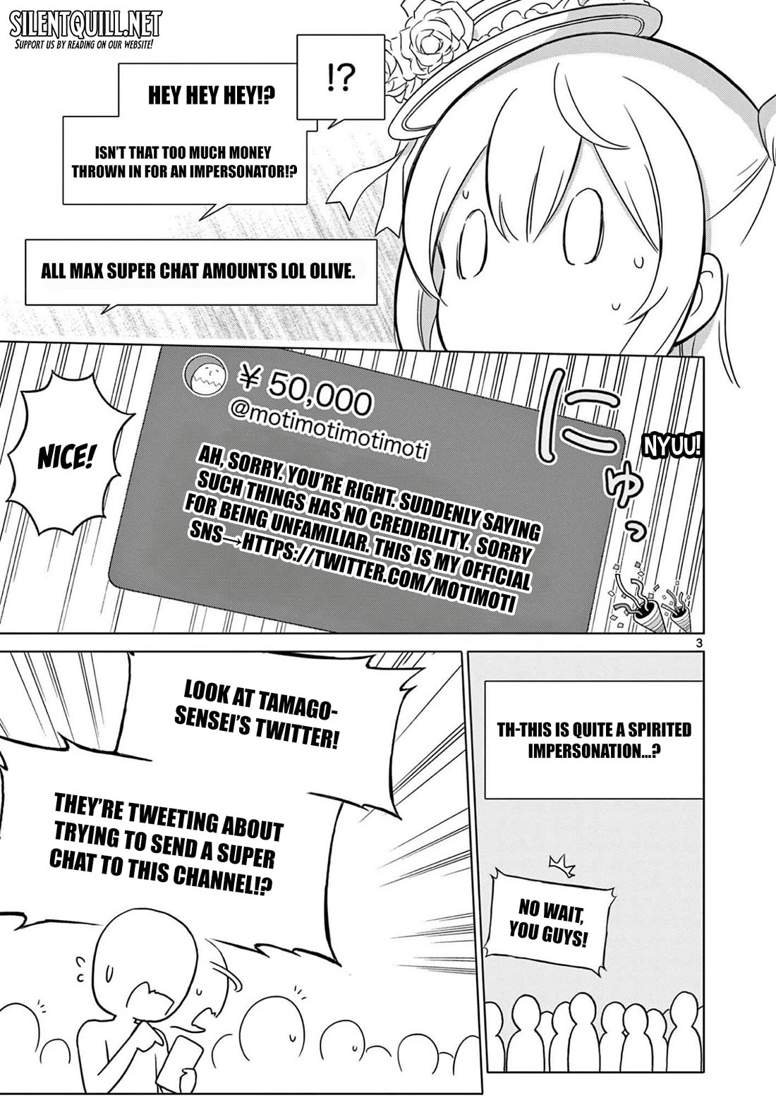 A Bottom-Tier Ojousama Dungeon Streamer Beats Up a Nuisance Streamer, Goes Viral, and Becomes a Legend?! Chapter 15 page 4 - Chapter 15