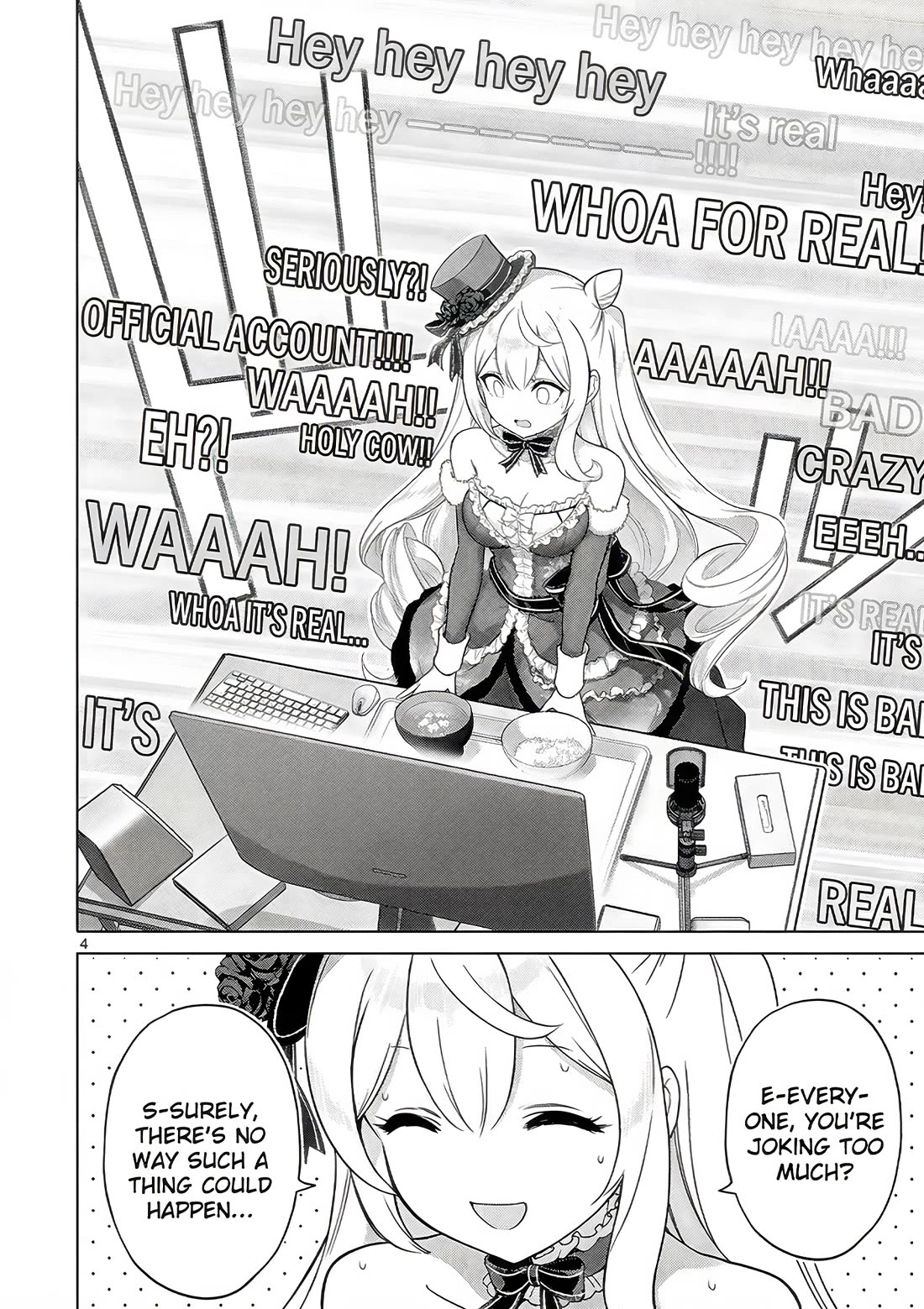 A Bottom-Tier Ojousama Dungeon Streamer Beats Up a Nuisance Streamer, Goes Viral, and Becomes a Legend?! Chapter 15 page 5 - Chapter 15