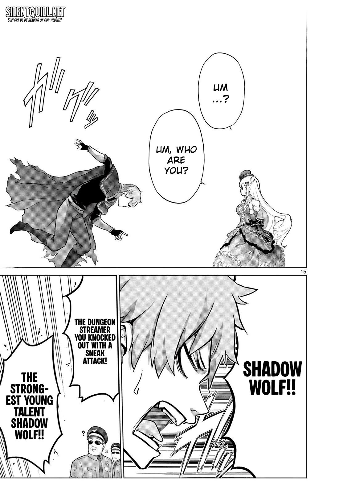 A Bottom-Tier Ojousama Dungeon Streamer Beats Up a Nuisance Streamer, Goes Viral, and Becomes a Legend?! Chapter 16 page 16 - Chapter 16