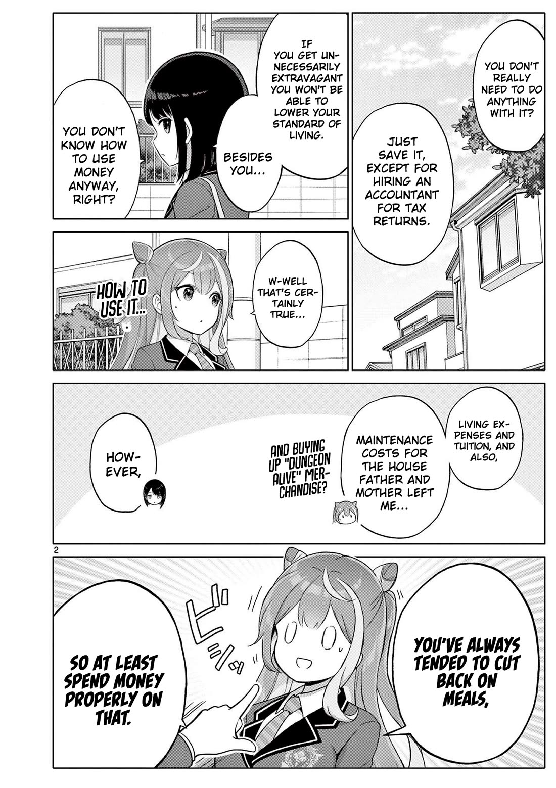 A Bottom-Tier Ojousama Dungeon Streamer Beats Up a Nuisance Streamer, Goes Viral, and Becomes a Legend?! Chapter 16 page 3 - Chapter 16