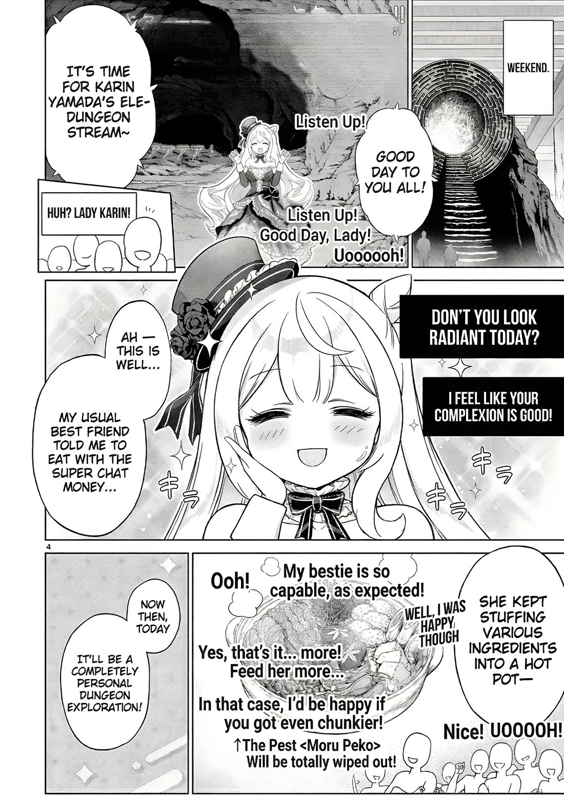 A Bottom-Tier Ojousama Dungeon Streamer Beats Up a Nuisance Streamer, Goes Viral, and Becomes a Legend?! Chapter 16 page 5 - Chapter 16
