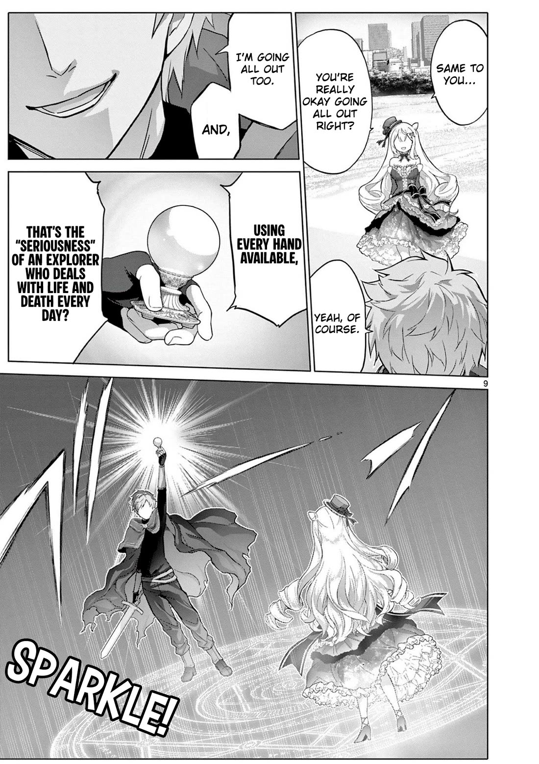 A Bottom-Tier Ojousama Dungeon Streamer Beats Up a Nuisance Streamer, Goes Viral, and Becomes a Legend?! Chapter 17 page 10 - Chapter 17