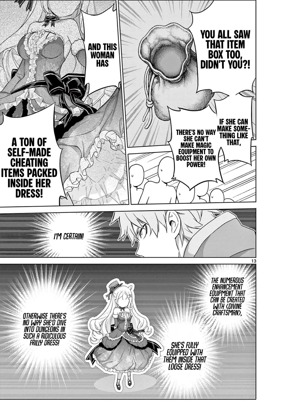 A Bottom-Tier Ojousama Dungeon Streamer Beats Up a Nuisance Streamer, Goes Viral, and Becomes a Legend?! Chapter 17 page 14 - Chapter 17