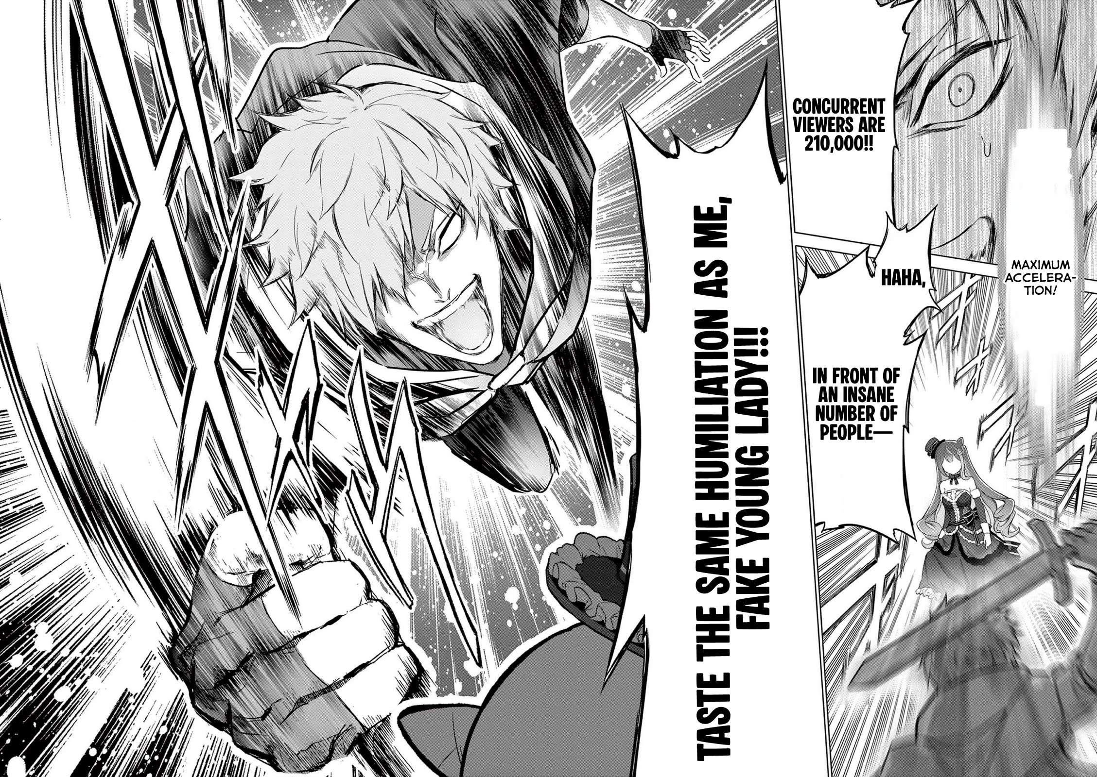 A Bottom-Tier Ojousama Dungeon Streamer Beats Up a Nuisance Streamer, Goes Viral, and Becomes a Legend?! Chapter 17 page 17 - Chapter 17